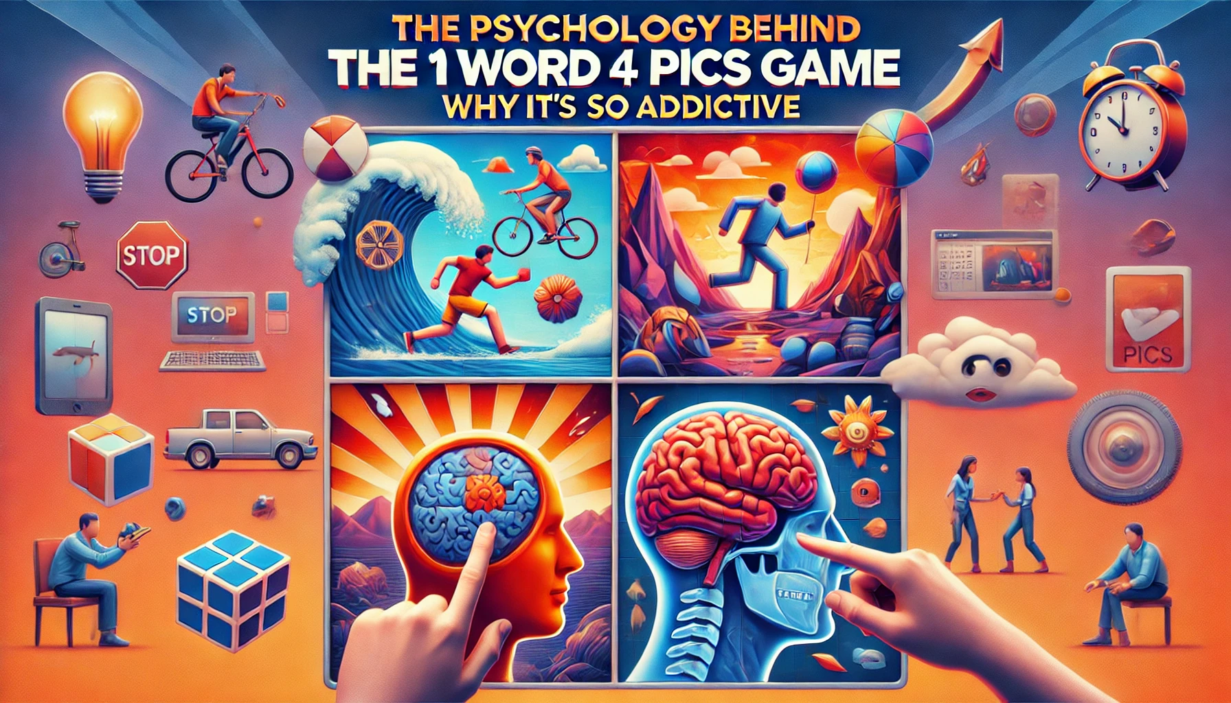 The Psychology Behind the 1 Word 4 Pics Game Why It's So Addictive