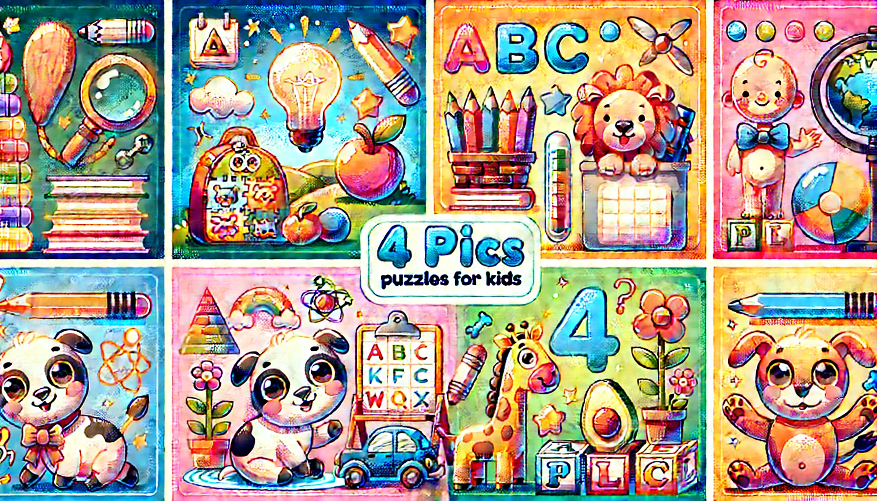 1 Word 4 Pics Puzzles for Kids Fun and Educational Ways to Play