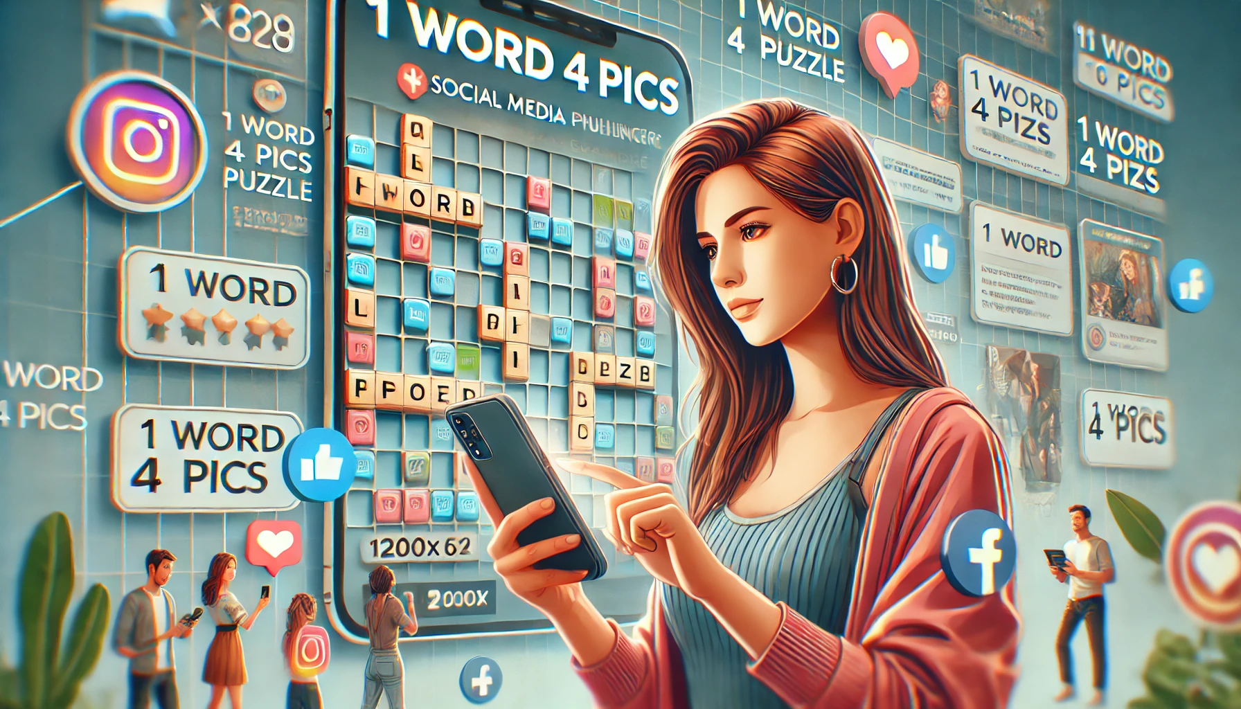 The Rise of 1 Word 4 Pics Puzzle Influencers How Social Media is Changing the Game