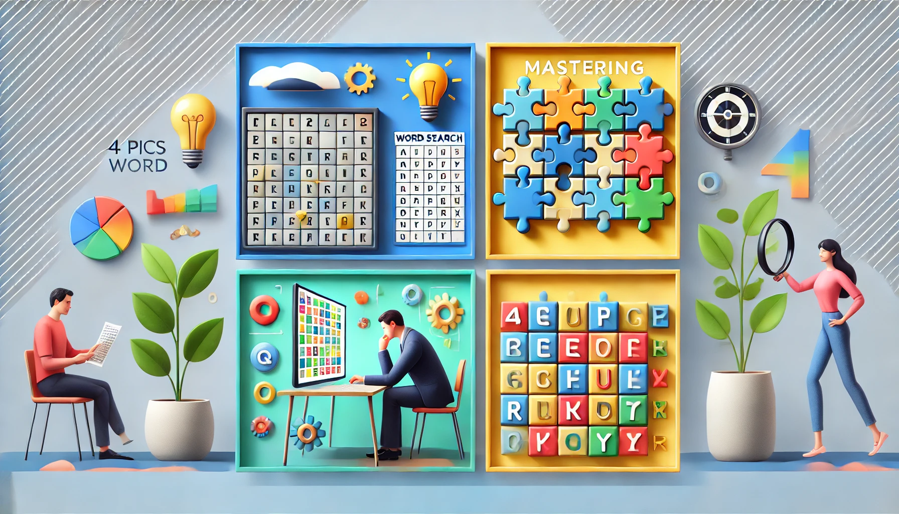 4 Pics 1 Word Answer Mastering the Ultimate Brain Teaser Challenge